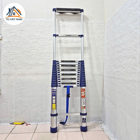 Thang nhôm rút đơn Daichi TDA-54X (5m4) (TẶNG ỐP)
