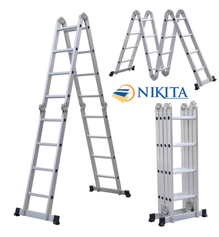 Thang gấp 4 khúc Nikita NIK74 (4m)