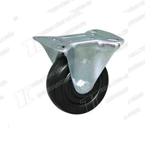 Bánh xe cao su HB 75 tĩnh (75mm)