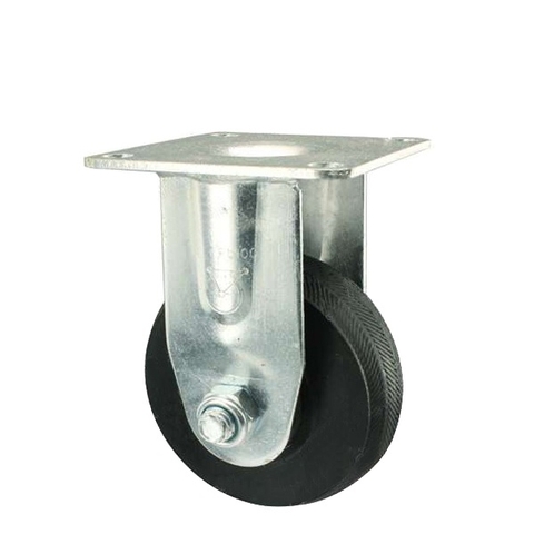 Bánh xe cao su DPL130 Tĩnh (125mm)