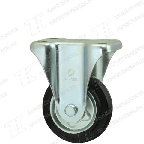 Bánh xe đẩy HBN 100 cao su Tĩnh