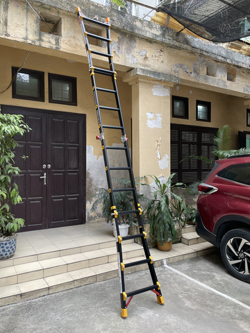 Thang nhôm gấp (rút lồng) đa năng Benboo BB-44 4 bậc