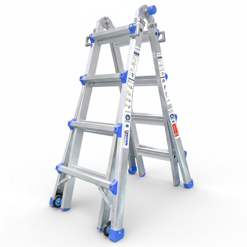 Thang nhôm gấp (rút lồng) đa năng Nikawa NKE-44