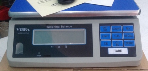 CÂN ĐIỆN TỬ VIBRA HAW 15Kg/0,5g