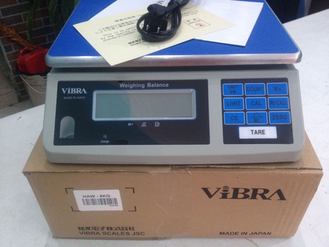 CÂN ĐIỆN TỬ VIBRA HAW 3Kg/0,1g