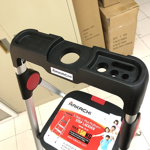 Thang nhôm ghế 4 bậc Hakachi HL-04