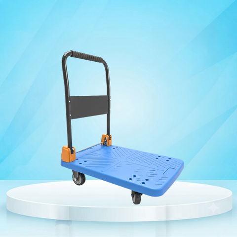 Xe đẩy hàng sàn nhựa bánh chống ồn 150kg FD-N150