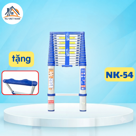 Thang nhôm rút đơn Nikawa NK-54 (5m4)