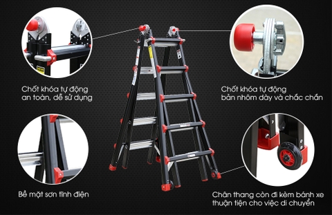 Thang gấp đa năng Nikawa NKB-46 (3,2m)