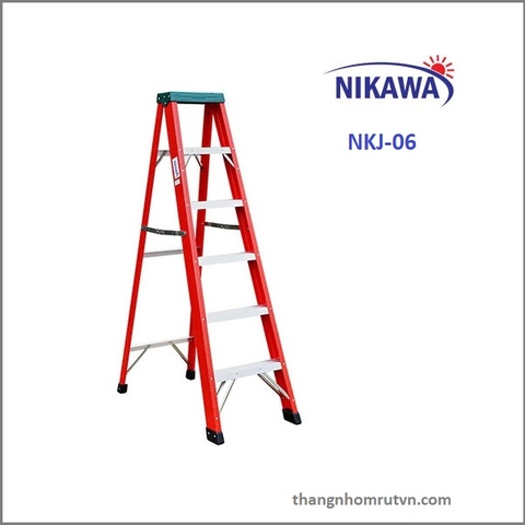 (1,8m) Thang cách điện chữ A Nikawa NKJ-6C