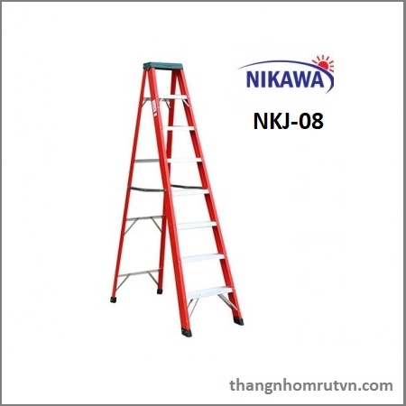 (2,37m) Thang cách điện chữ a NIKAWA NKJ-8C