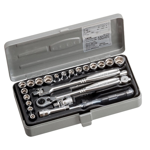 Hộp đầu khẩu và cần vặn TONE 1/4" S2187C