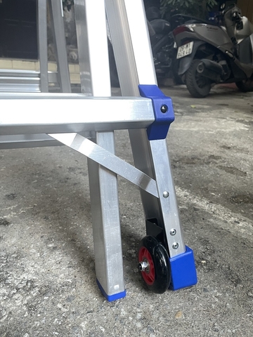 Thang nhôm gấp (rút lồng) đa năng Nikawa NKE-44