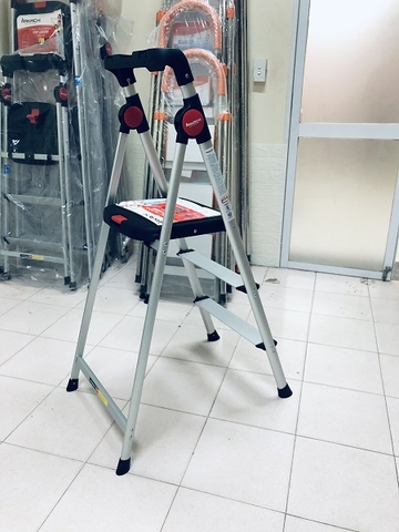 Thang nhôm ghế 3 bậc Hakachi HL-03