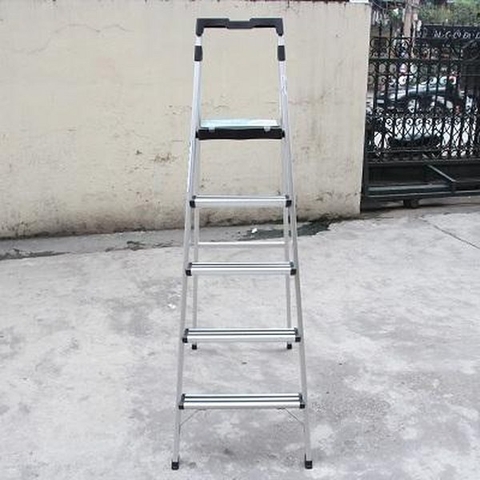 Thang nhôm ghế gia đình 6 bậc Ninda ND-H06