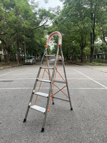 Thang ghế inox IN-05 (5 bậc)