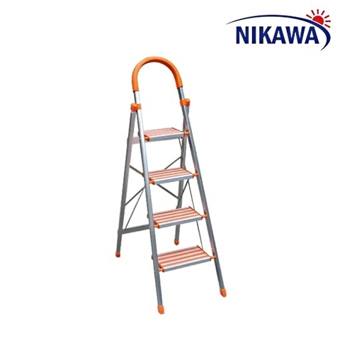 Thang nhôm ghế 4 bậc Nikawa  NKA-04