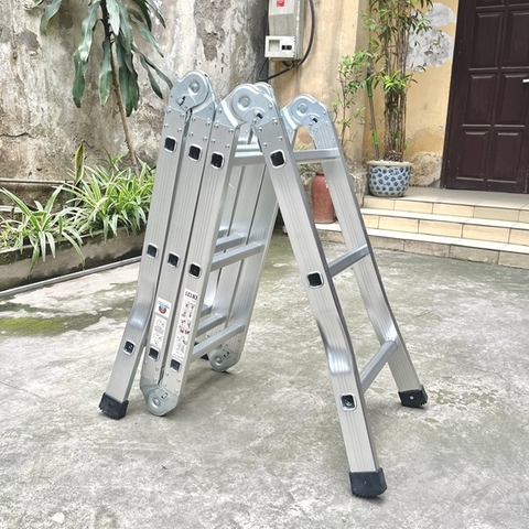 Thang Nhôm Gấp Chữ M Ninda ND-403 (1.7m)