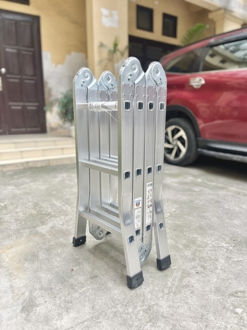 Thang Nhôm Gấp Chữ M Ninda ND-403 (1.7m)