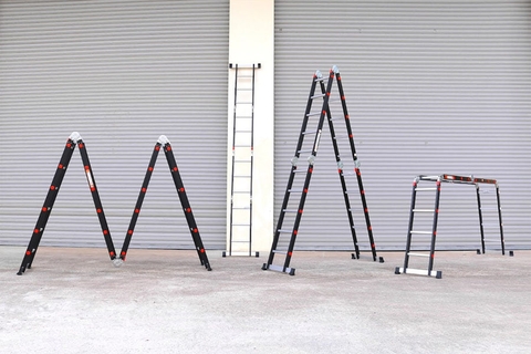 Thang nhôm gấp 4 đoạn Nikawa NKG-45 (2,8m)