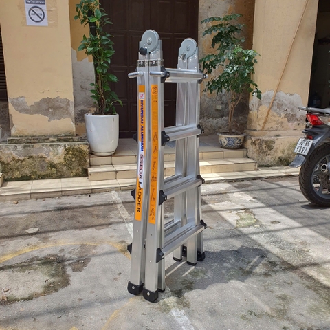 Thang nhôm gấp đa năng Hyundai LS-44 (2,15m)