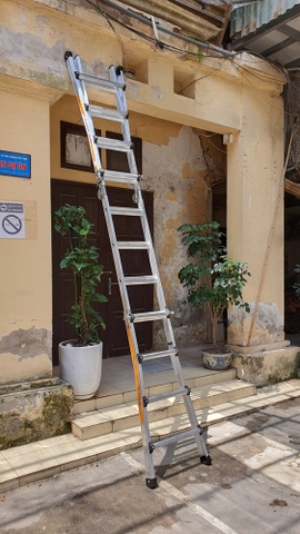 Thang nhôm gấp đa năng Hyundai LS-44 (2,15m)