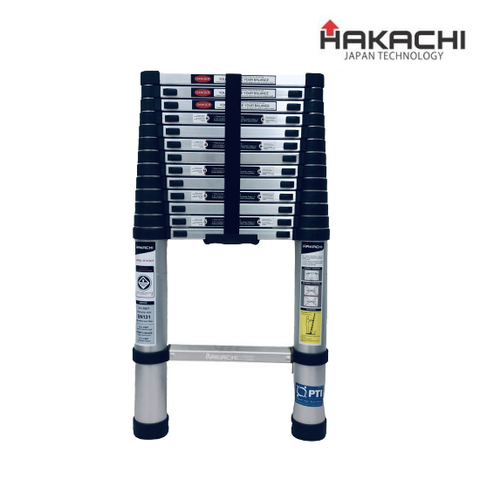 Thang nhôm rút 4,1m Hakachi HT-410CP