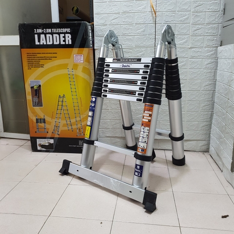 Thang nhôm rút chữ A Daichi DA-56AI (2m8-5m6)