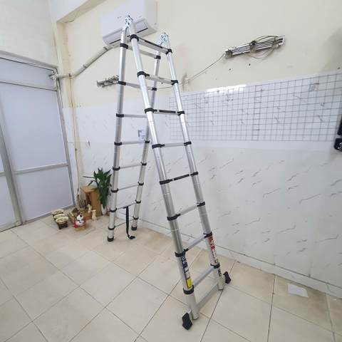 Thang nhôm rút gọn chữ A Daichi DA-50AI (2m5-5m)