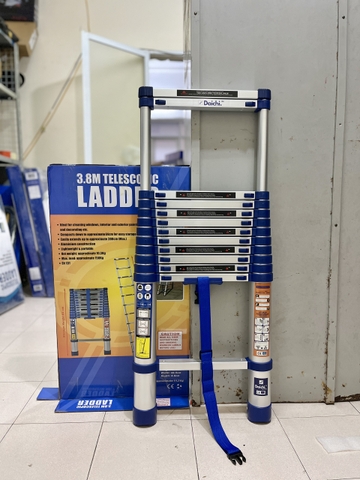 Thang nhôm rút đơn Daichi DX-N380 (3.8m) đai xanh
