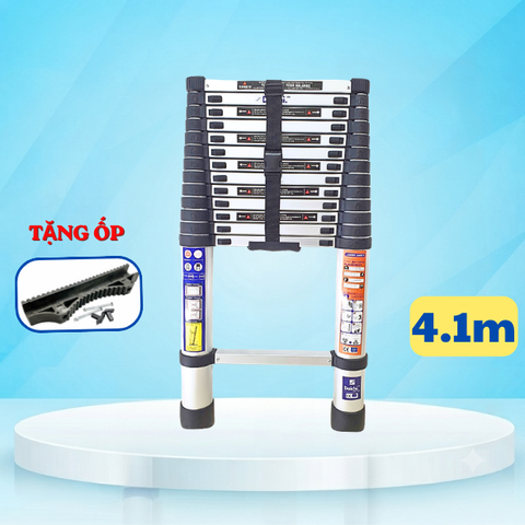 Thang rút đơn Daichi màu đen 4.1m TDA-41 (TẶNG ỐP)