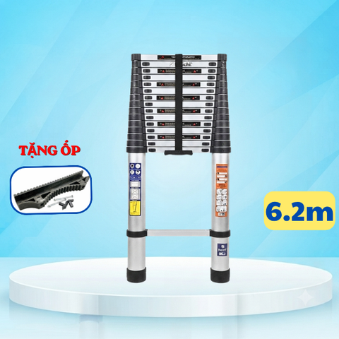 Thang rút đơn Daichi màu đen 6.3m  TDA-63 (TẶNG ỐP)
