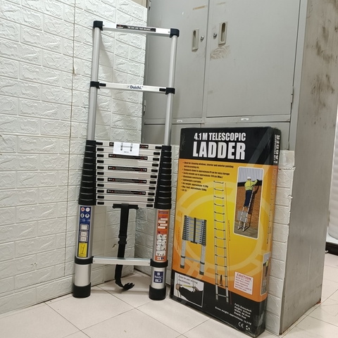 Thang nhôm rút đơn Daichi DA-N41D (4m1) (TẶNG ỐP)