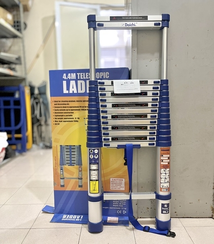 Thang nhôm rút đơn Daichi DX-N44 (4.4m) (TẶNG ỐP)