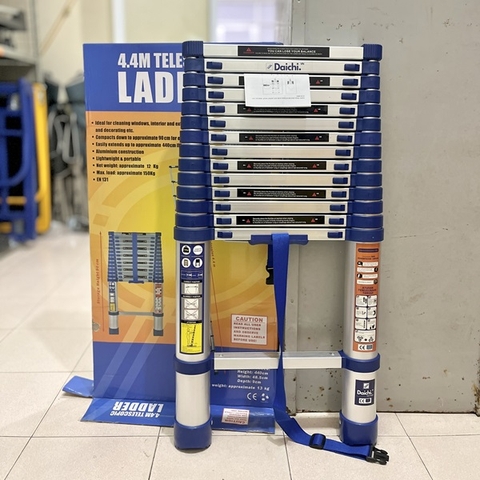 Thang nhôm rút đơn Daichi DX-N44 (4.4m) (TẶNG ỐP)