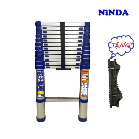 Thang nhôm rút đơn Ninda NK-38 (3.8m)