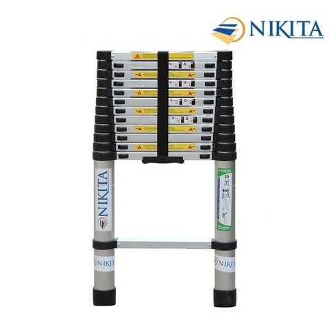 Thang nhôm rút 3.8m Nikita TL-380 (R38)