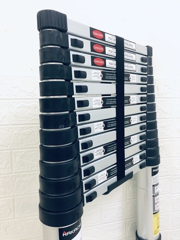 Thang nhôm rút 4,1m Hakachi HT-410CP