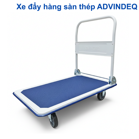 Xe đẩy hàng sàn thép Advindeq TL-300 tải trọng 300kg