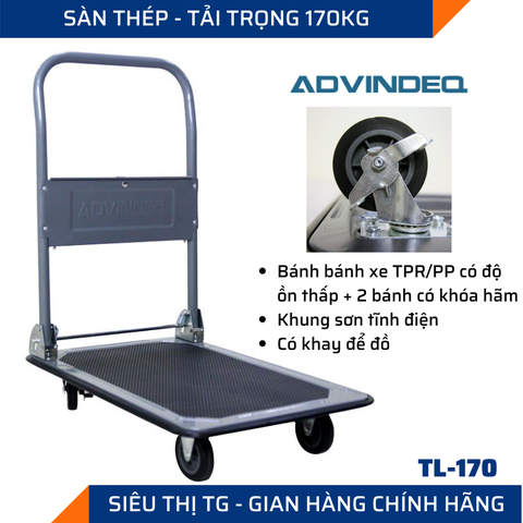 Xe đẩy hàng Advindeq  TL-170 (170kg)