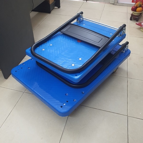 Xe đẩy hàng sàn nhựa 4 bánh TS-100N (100-150kg)