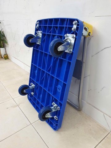 Xe đẩy hàng Feida FD150 sàn nhựa bánh chống ồn tải trọng 150kg