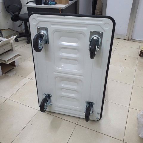 Xe đẩy hàng 4 bánh sàn thép TSK-300