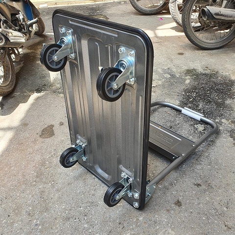 Xe đẩy hàng 4 bánh phủ nhám Advindeq HT-170 (170kg)