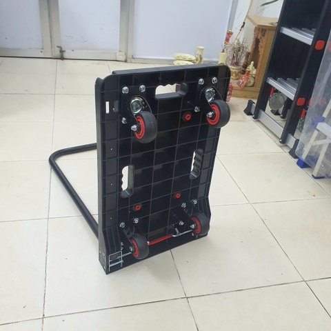 Xe kéo đẩy hàng sàn nhựa gấp gọn NA-100 (100kg)