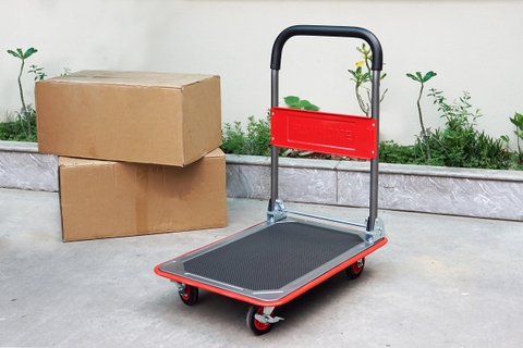 Xe đẩy hàng 4 bánh sàn thép Fujihome SH-150N