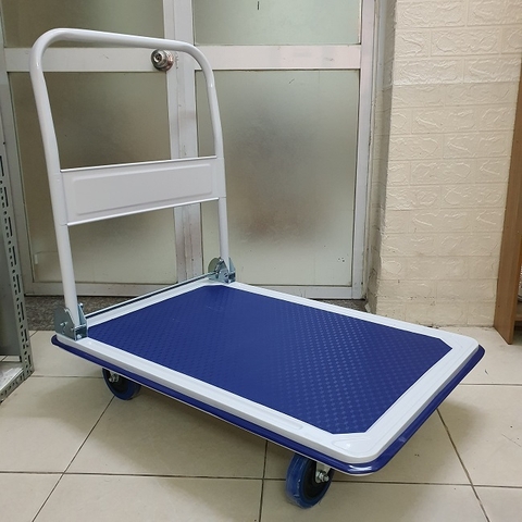 Xe đẩy hàng 4 bánh 300kg Fact-Depot KM300