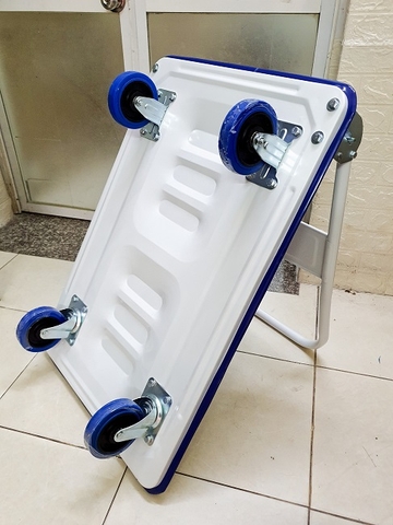 Xe đẩy hàng 4 bánh 300kg Fact-Depot KM300