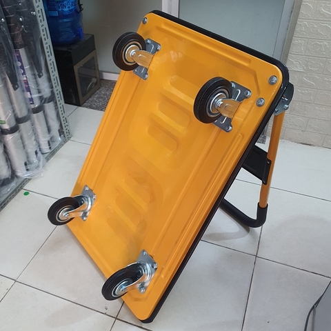 Xe đẩy hàng sàn thép 4 bánh T200 (200kg)
