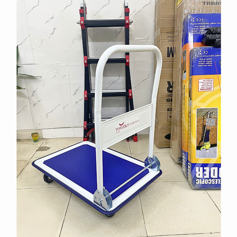 Xe đẩy hàng 4 bánh sàn thép TSK-150